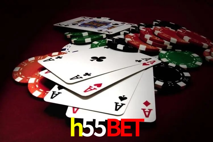 Interface do App h55bet